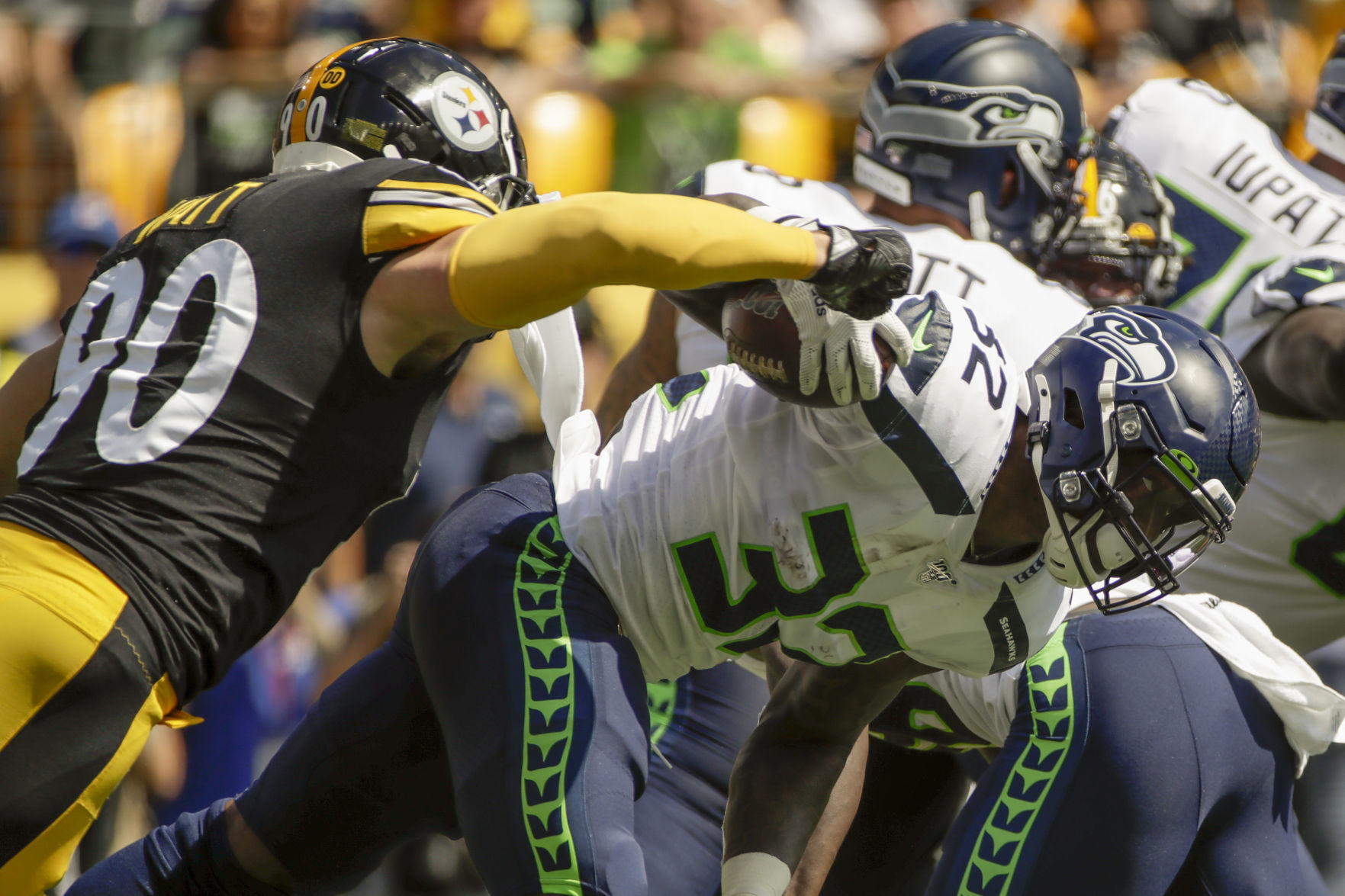T.J. Watt - Seahawks Steelers